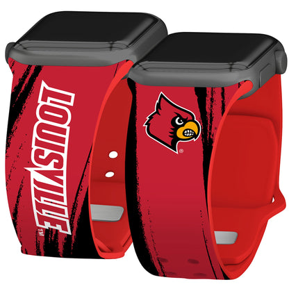 Louisville Cardinals HD Apple Watch Band