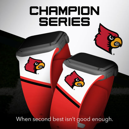 Louisville Cardinals HD Apple Watch Band
