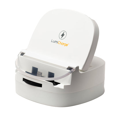 Lumicharge UD- iPhone 16, 15, 14, 13, 12, X and Android Charger - Adjustable Fast Wireless Charger
