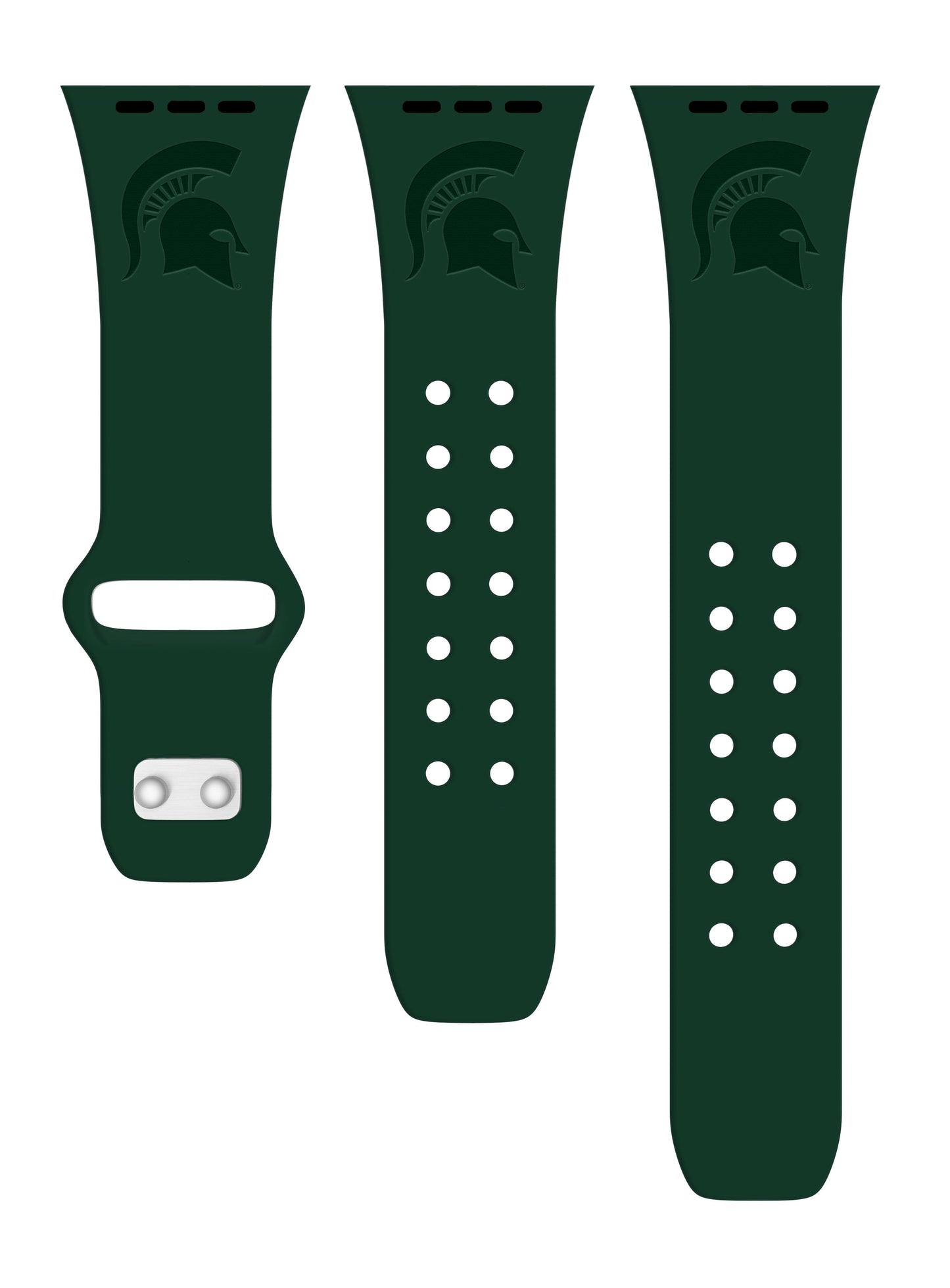 Michigan State Spartans Engraved Apple Watch Band