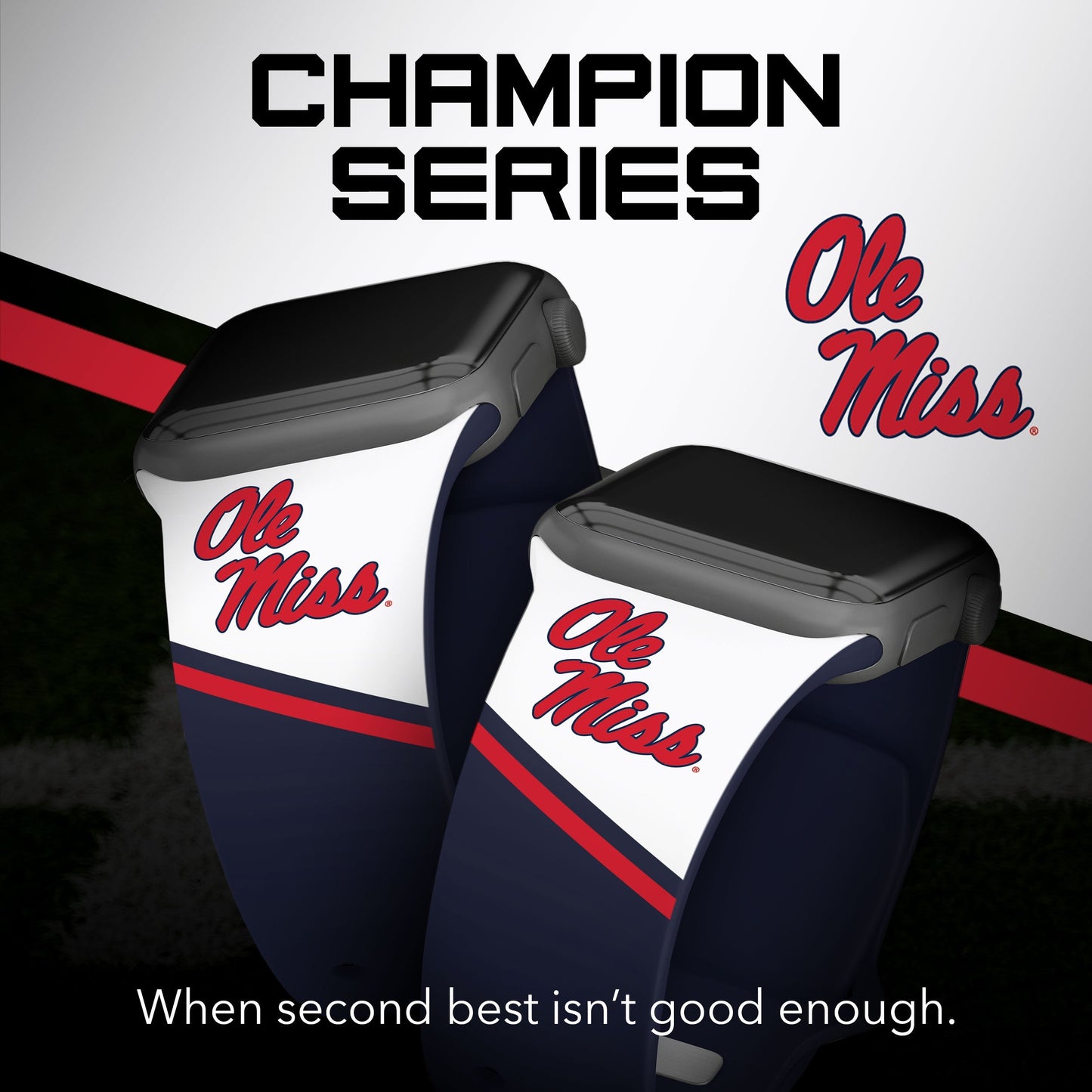 Mississippi Ole Miss HD Apple Watch Band