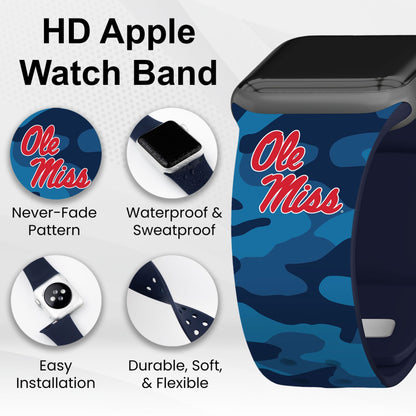 Mississippi Ole Miss HD Apple Watch Band