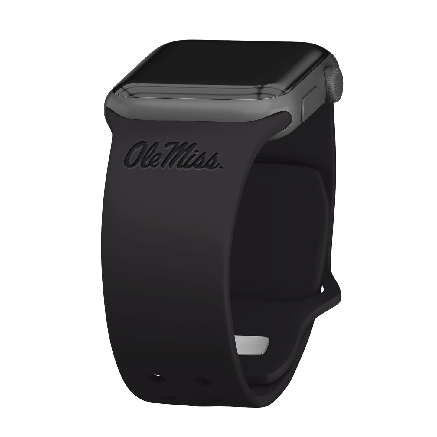 Mississippi Ole Miss Rebels Engraved Apple Watch Band