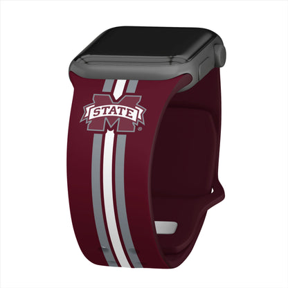 Mississippi State Bulldogs HD Apple Watch Band