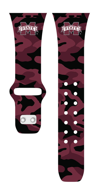 Mississippi State Bulldogs HD Apple Watch Band