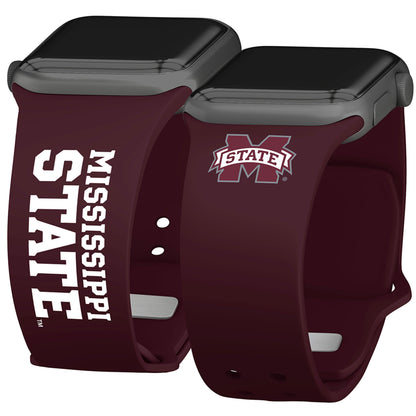 Mississippi State Bulldogs HD Apple Watch Band