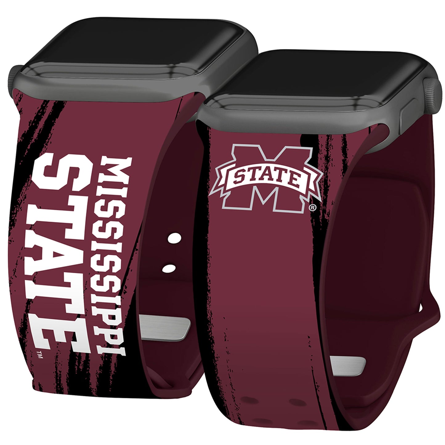 Mississippi State Bulldogs HD Apple Watch Band