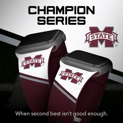 Mississippi State Bulldogs HD Apple Watch Band