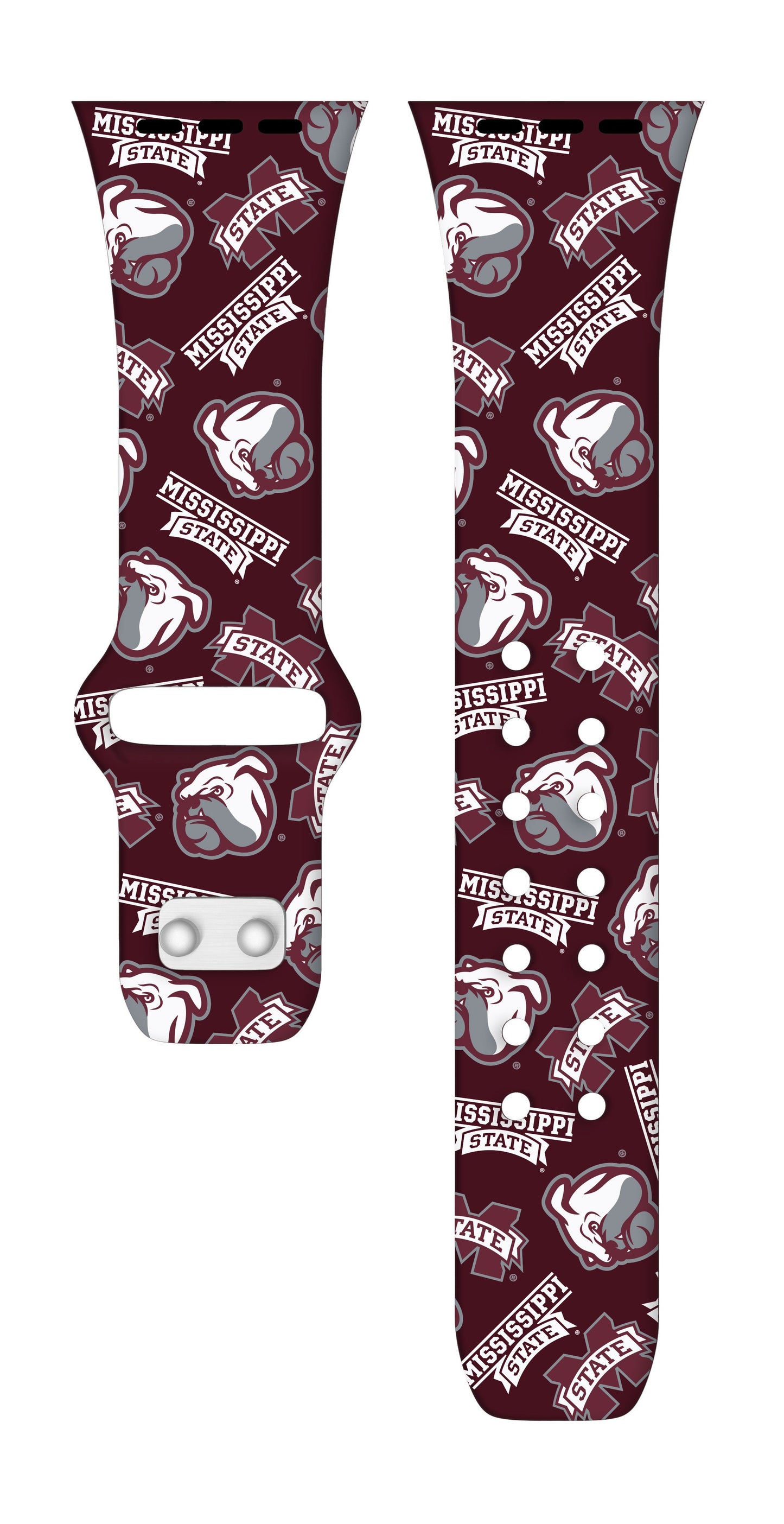 Mississippi State Bulldogs HD Apple Watch Band