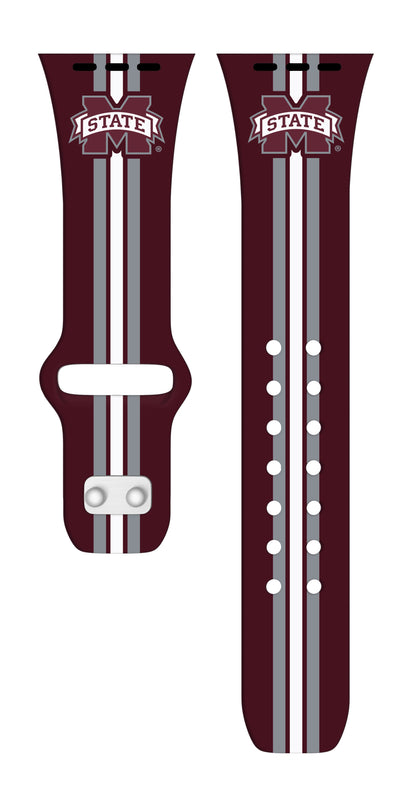 Mississippi State Bulldogs HD Apple Watch Band