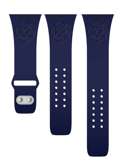 Firefighter First Responder Engraved  Apple Watch Band