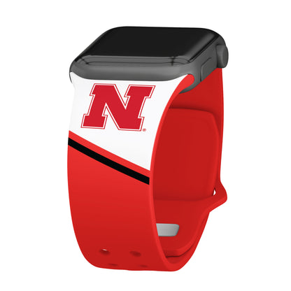 Nebraska Huskers HD Apple Watch Band