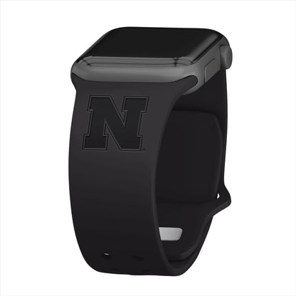 Nebraska Huskers Engraved Apple Watch Band