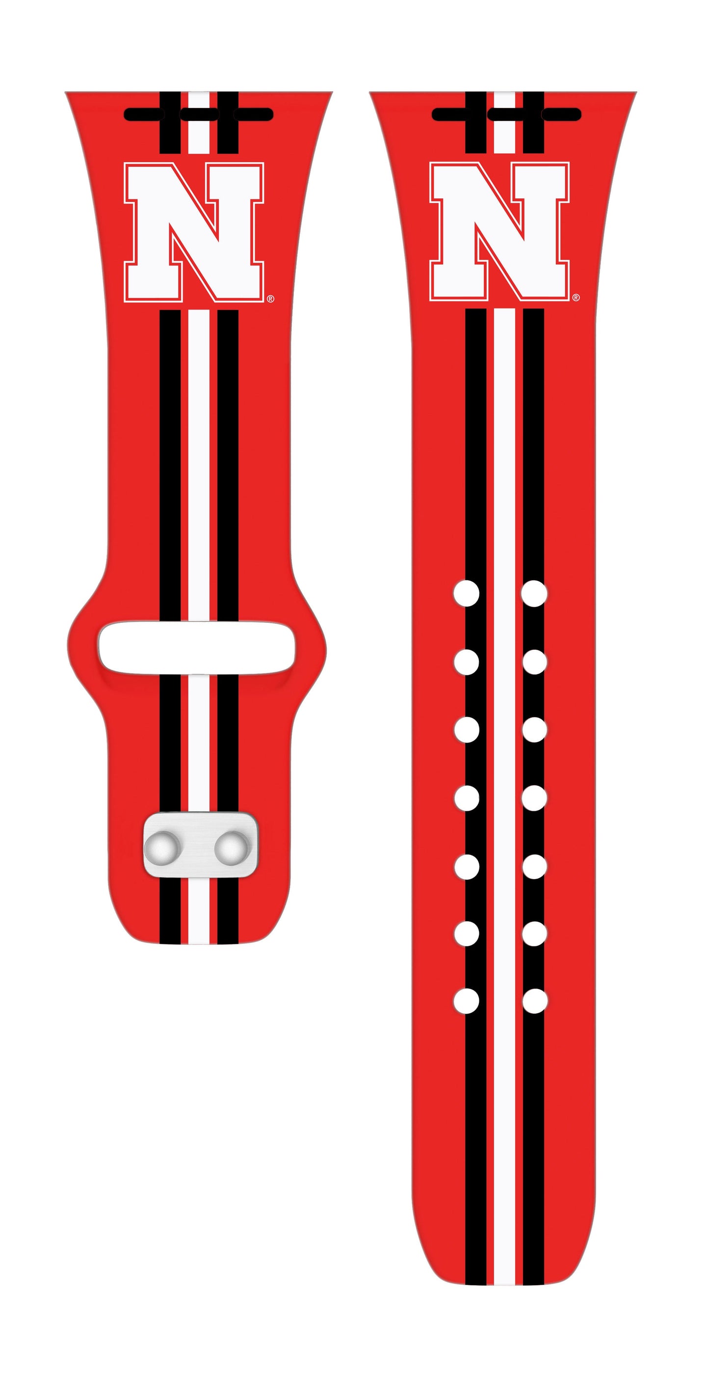 Nebraska Huskers HD Apple Watch Band