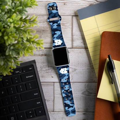 North Carolina Tar Heels HD Apple Watch Band