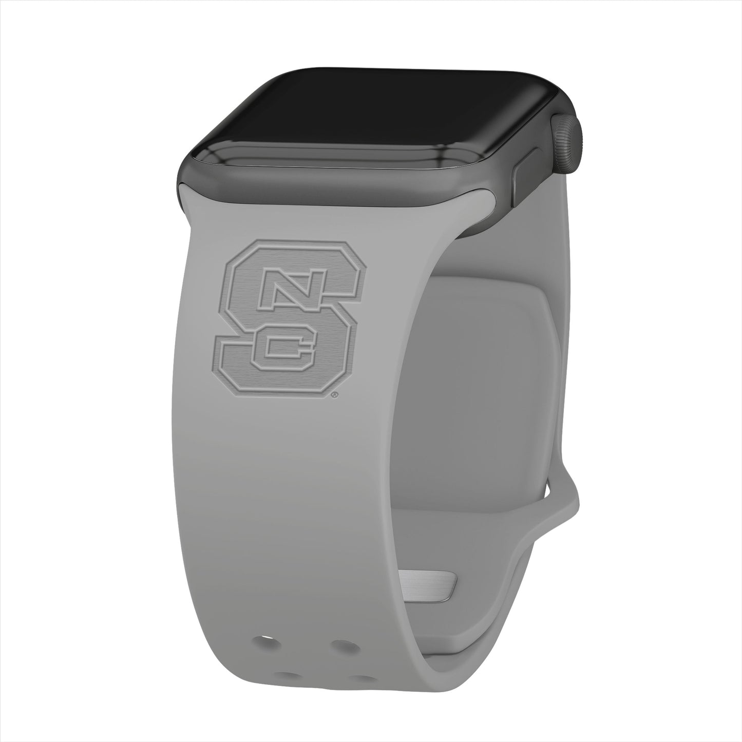 North Carolina State Wolfpack Engraved Apple Watch Band