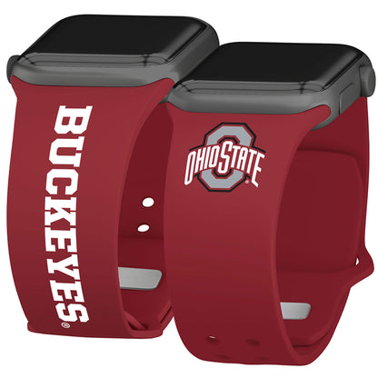 Ohio State Buckeyes HD Apple Watch Band