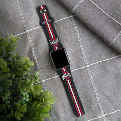 Ohio State Buckeyes HD Apple Watch Band