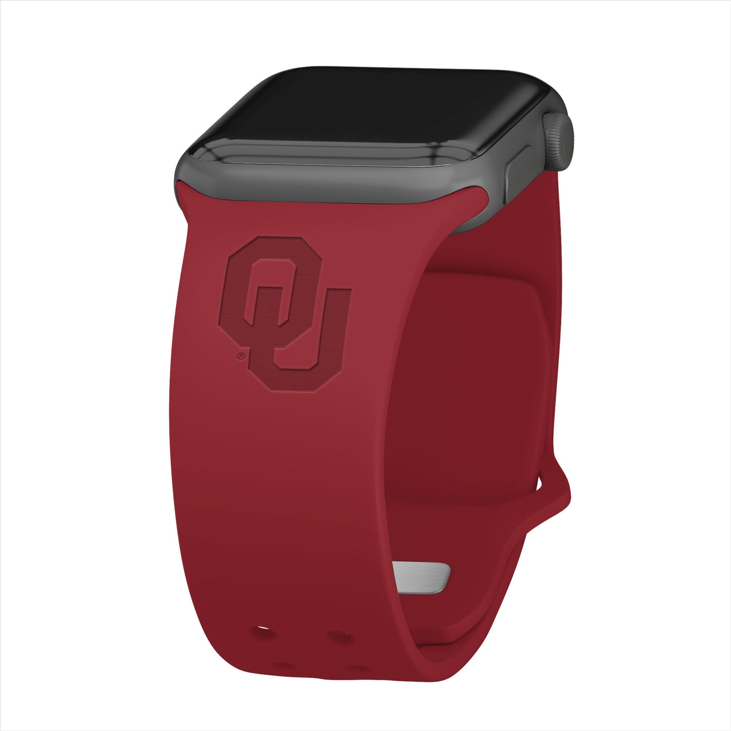 Oklahoma Sooners Engraved Apple Watch Band