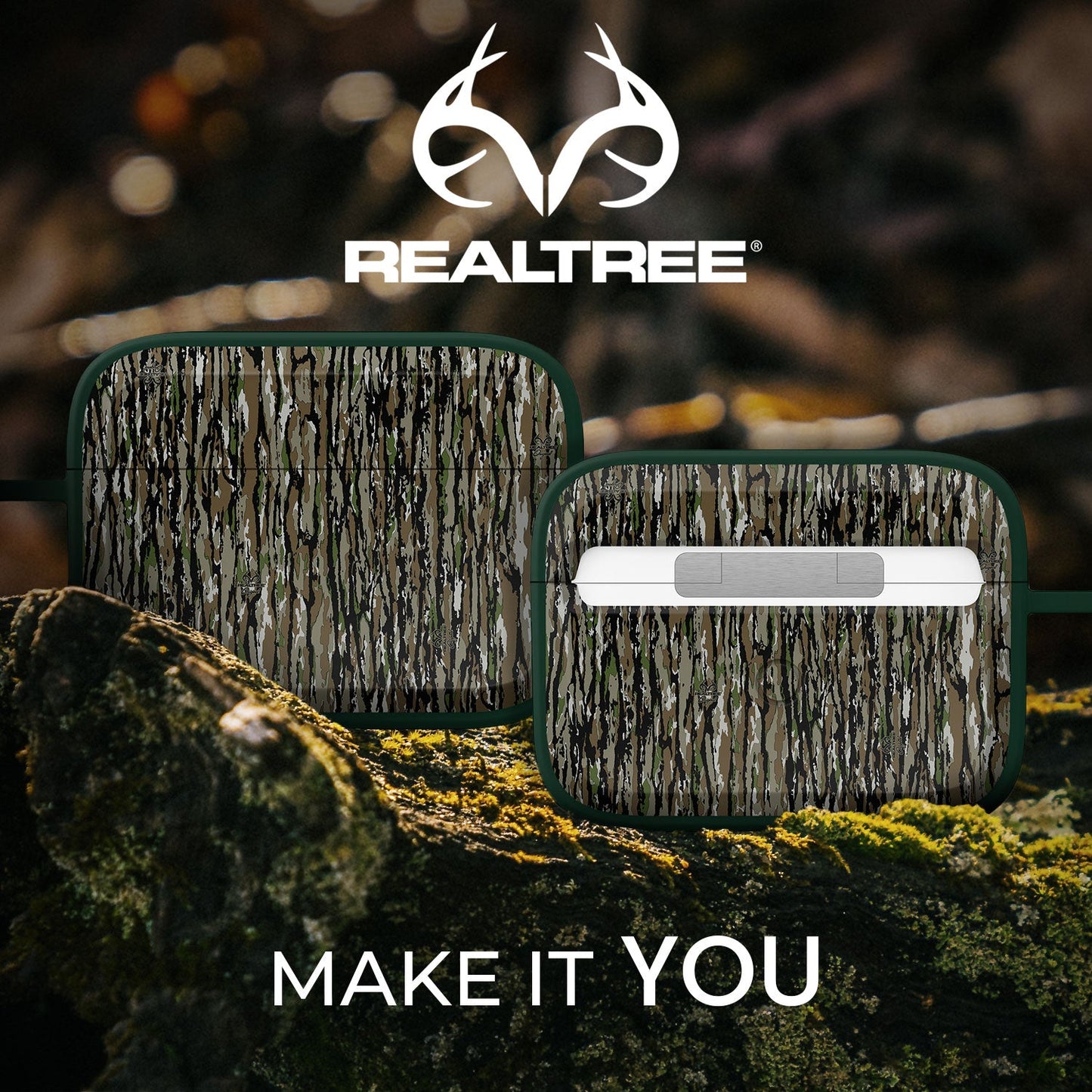 Realtree HDX Apple AirPods Pro 1 & 2 Case Cover