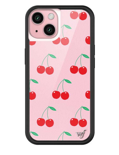 Pink Cherries iPhone Case