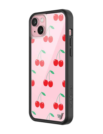 Pink Cherries iPhone Case