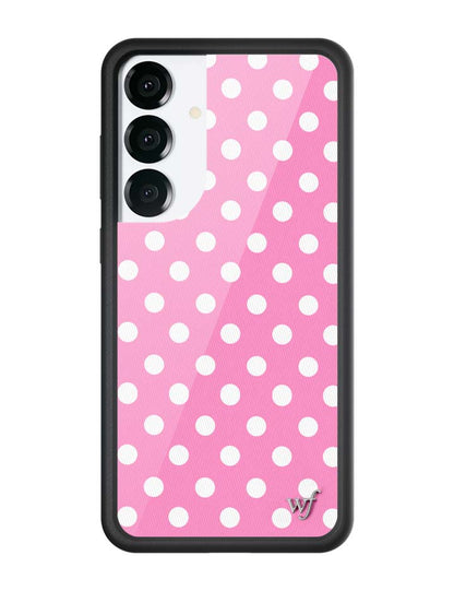 Polka Dot | Pink and White Samsung Galaxy Case