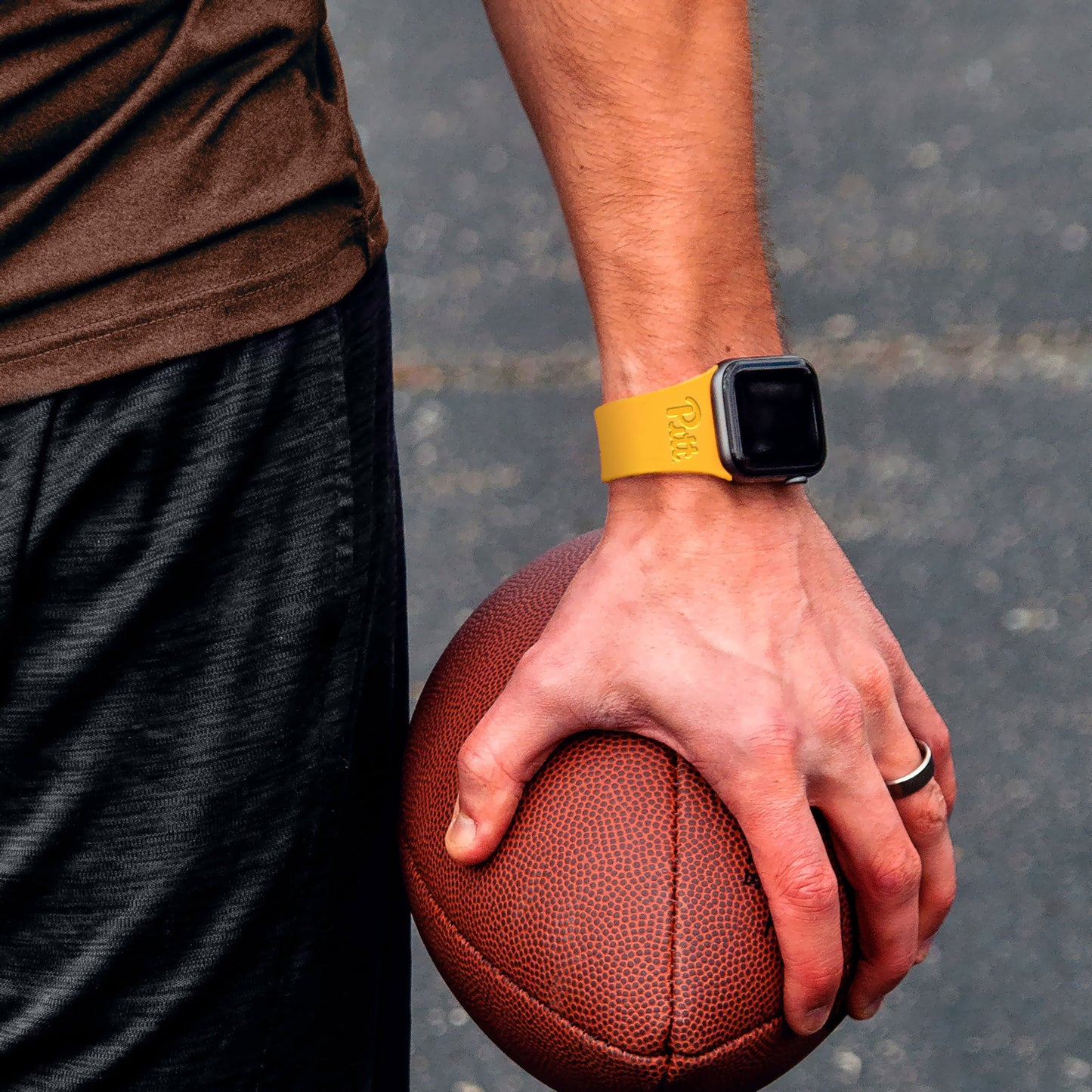 Pittsburgh Panthers Engraved Apple Watch Band