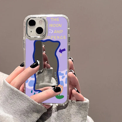 Fashion Letter Mirror Phone Case