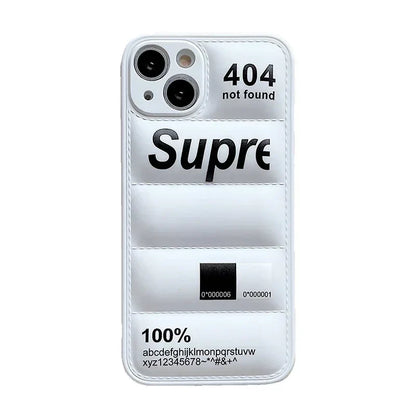 Luxury Fashion Down Jacket Phone Case