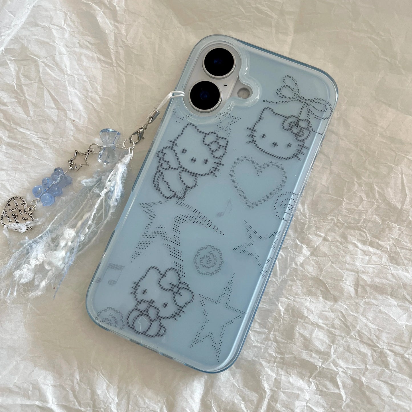 Hello Kitty With Luxury Imitation Diamonds Phone Case