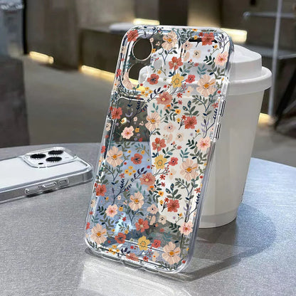 Grass Soft Liquid Silicone Shockproof Cover Phone Case