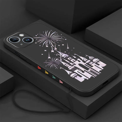 Disney Fireworks Castle Fashion Phone Case