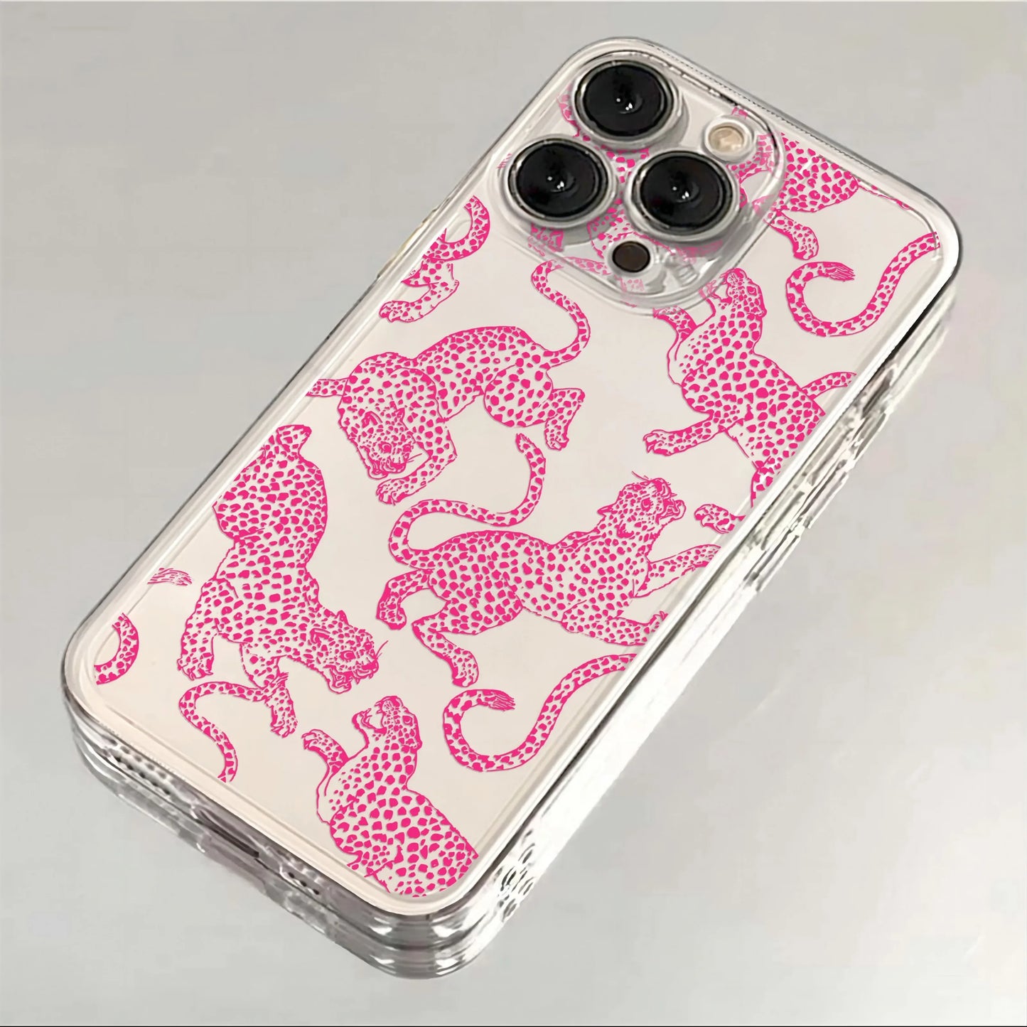 Hot Pink Leopard Phone Case