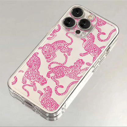 Hot Pink Leopard Phone Case
