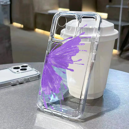 Oil Painting Purple Flower Phone Case