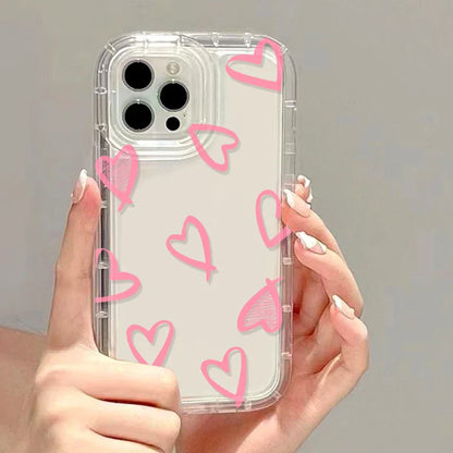 Colorful Bow Clear Phone Case