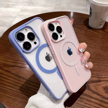 New Pink Transparent Acrylic Phone Case