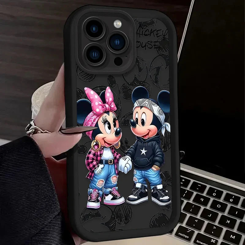 Fashion Disney Mickey Minnie Phone Case