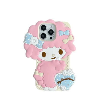 Cute 3D Cartoon My Melody Phone Case