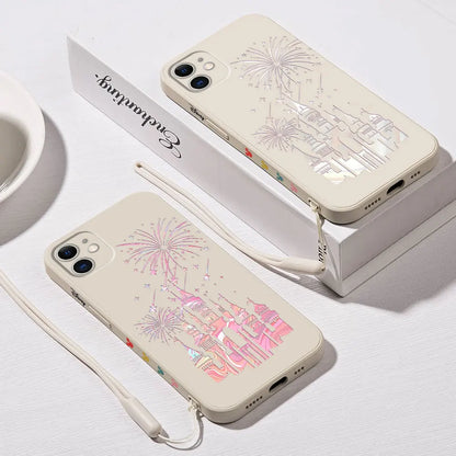 Disney Fireworks Castle Fashion Phone Case