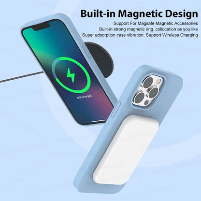 Premium Liquid Silicone Cover Case for iPhone