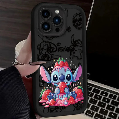 Disney Stitch Strawberry Cute Phone Case
