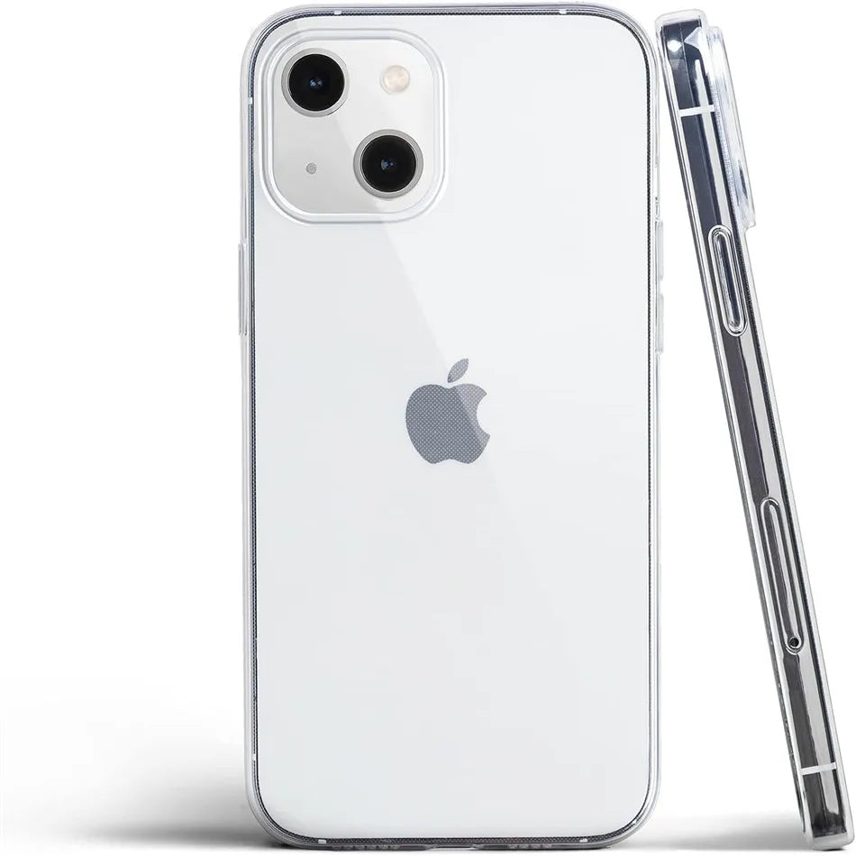 Ultra-Thin Clear Silicone Case – Lightweight & Protective for iPhone