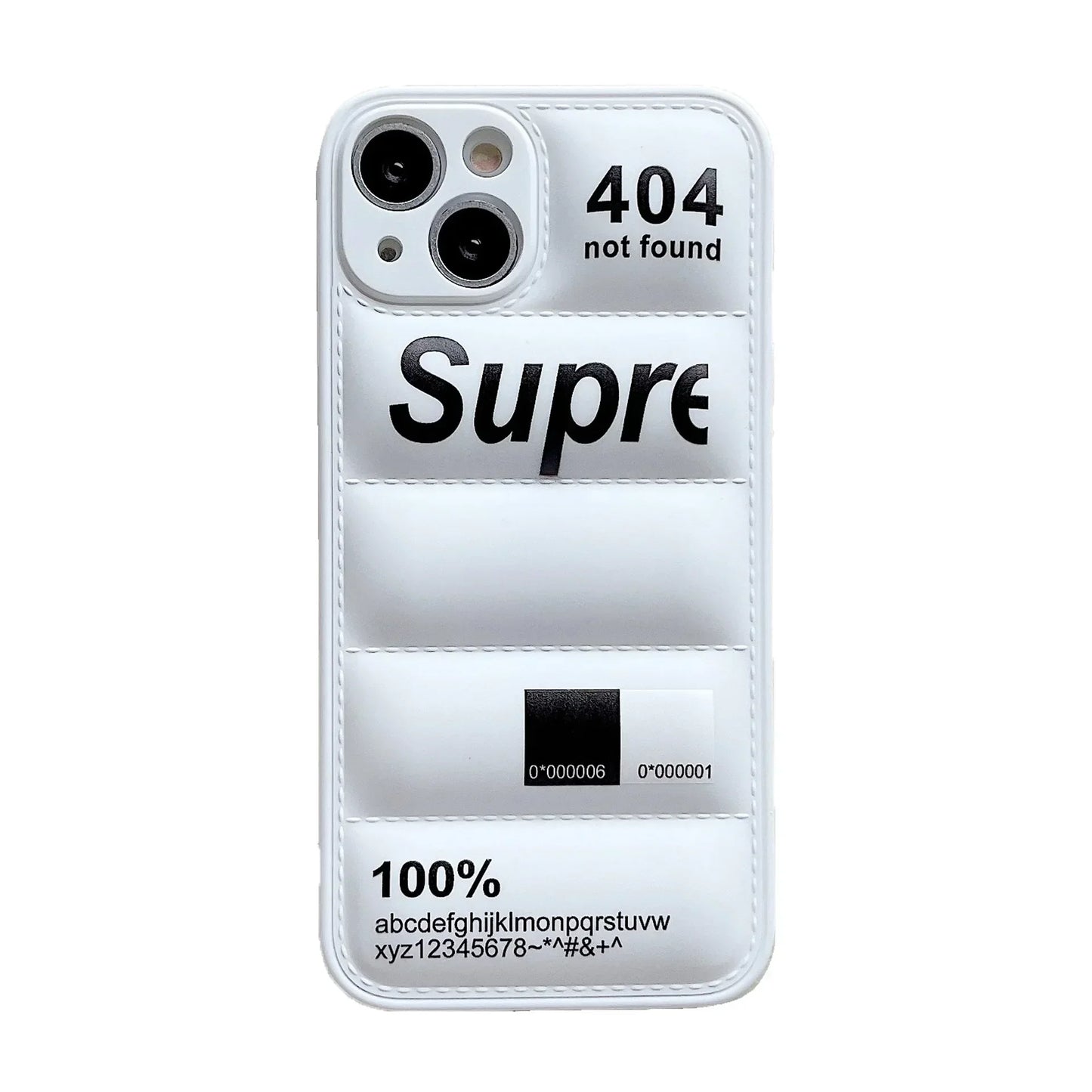 Luxury Fashion Down Jacket Phone Case