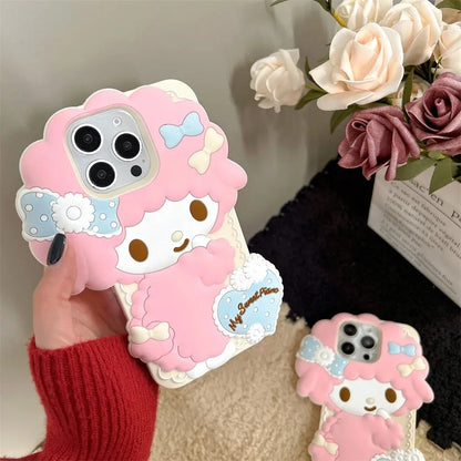 Cute 3D Cartoon My Melody Phone Case