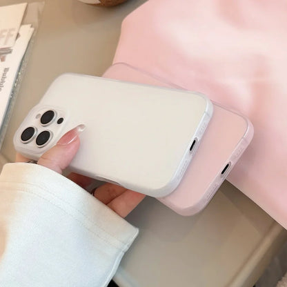 Soft Matte Candy Transparent Phone Case