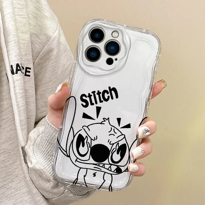 Funny Disney Stitch Cartoon Phone Case