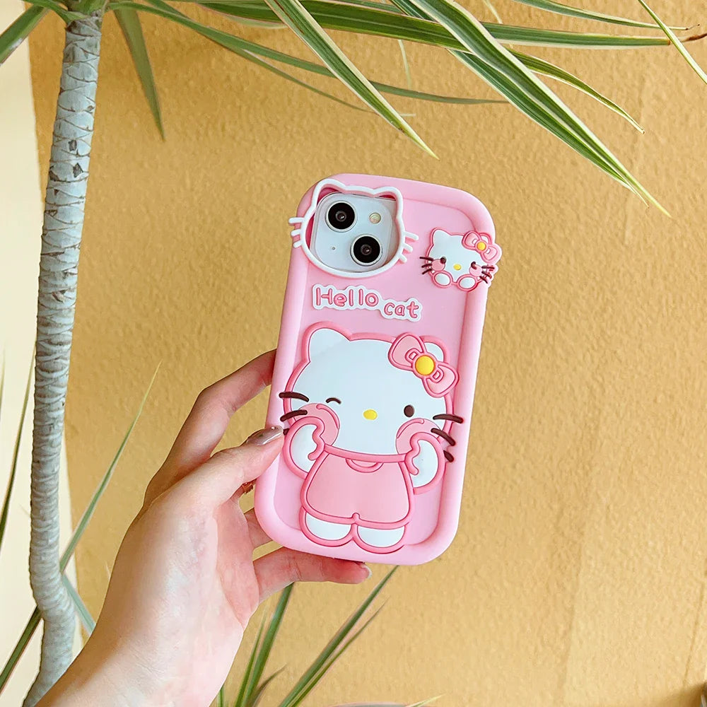 Kawaii Cartoon Hello Kitty Phone Case