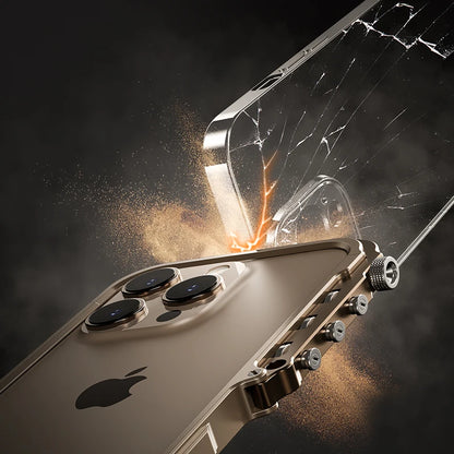 Premium Aluminum Alloy Frame Case – Shockproof Metal Bumper for iPhone